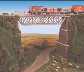 240 Steel Truss Bridge, with Stone Piers