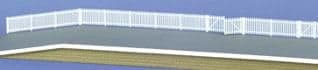 243 GWR Station Fencing, White
