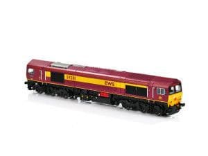 2D-005-006 Class 59 201 'Vale Of York' EWS
