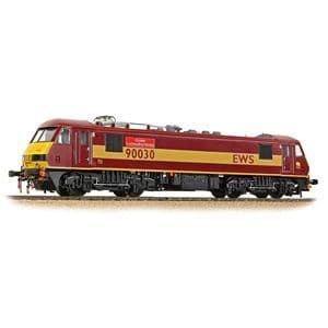 32-619 Class 90 90030  Crewe Locomotive Works in EWS livery Was £195.50