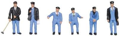 36-407 1950's Train Crew