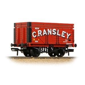 37-179A  7 Plank Wagon with Coke Rails 'New C. Ransley' Red