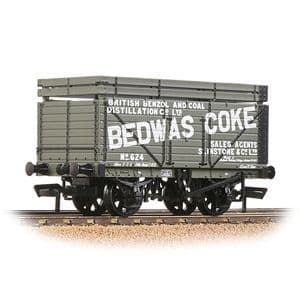 37-205A 8 Plank Wagon Coke Rails 'Bedwas' Grey