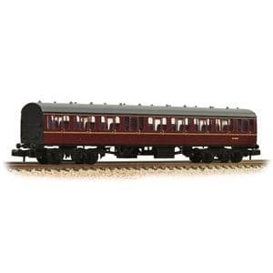 374-291C BR Mk1 57ft 'Suburban' SO Second Open BR Maroon