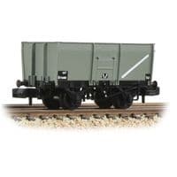 377-450C 16T Steel Slope-Sided Mineral Wagon Riveted Side Door BR Grey (Early)