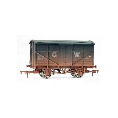 4F-015-002 Fruit Mex Wagon GWR 38231 Weathered