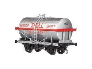 4F-058-004 14t Class A Tank Wagon Shell Motor Spirit Silver 7522