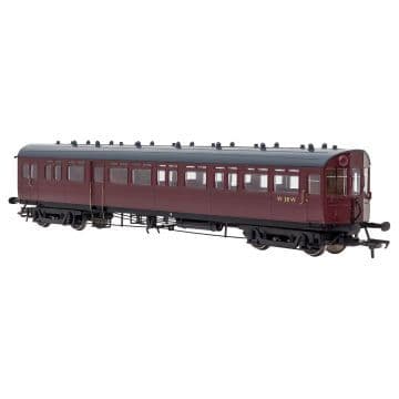 4P-004-007 GWR Autocoach Maroon