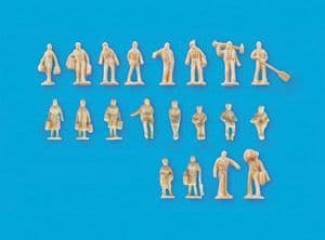 5157 Assorted Unpainted Figures set B