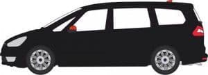 76FG004 Ford Galaxy Black