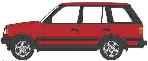 76P38001 Range Rover P38 Rioja Red