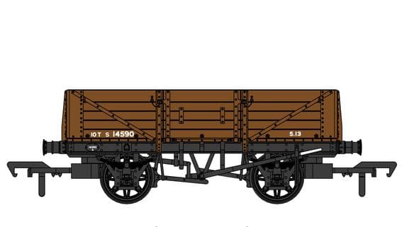906017 SECR 5 Plank Open S14590 BR Brown Dia 1349