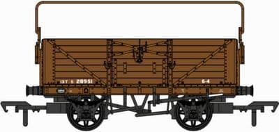 907008 SECR 7 Plank Open S28951 BR Brown with Rail