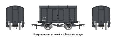 908007 10T Diagram V6 Iron Mink Van 69627 GWR Grey
