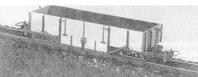 DM19 WW-1 War Dept. E Drop Door Well Bogie Wagon Kit