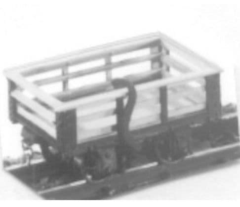 DM24 Festiniog 2t Steel Sided Slate Wagon Kit