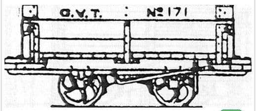 DM39 Glyn Valley Tramway 4t Mineral Wagon Kit