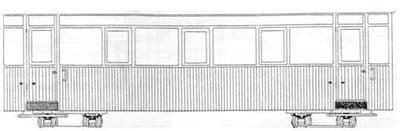 DM40 Welsh Highland 'Bro Madog' Bogiecoach