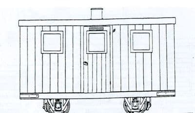 DM45 Festiniog Quarryman's Coach Kit