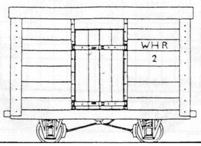 DM49 Welsh Highland Railway 4 Wheel Van Kit No.2