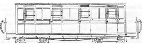 DM64 Panelled Composite Bogie Coach 4 Comp Kit