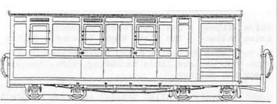 DM69 Brake/3rd Observation Bogie Coach