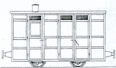 DM74 Victorian Passenger Guards Van Kit