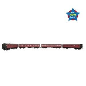 E86023 LBSCR 54ft Isle of Wight 4 Coach Pack