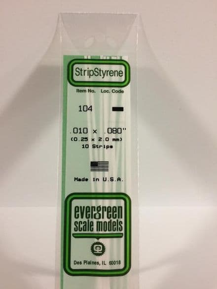 EG104 0.01 X 0.08 EVERGREEN (10)