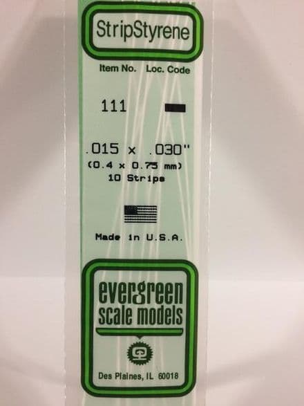 EG111 0.015 X 0.030 EVERGREEN (10)