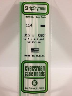 EG114 0.015 X 0.080 EVERGREEN (10)