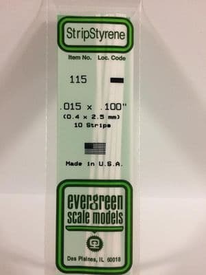 EG115 0.015 X 0.100 EVERGREEN (10)
