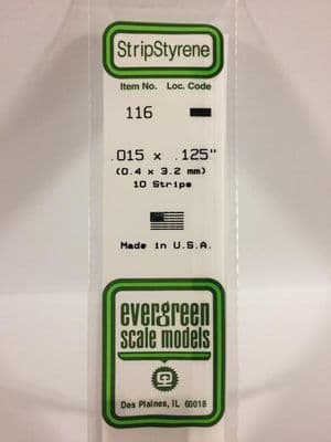 EG116 0.015 X 0.125 EVERGREEN (10)