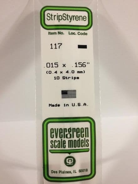 EG117 	0.015 X 0.156 EVERGREEN (10)