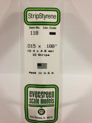 EG118 0.015 X 0.188 EVERGREEN (10)