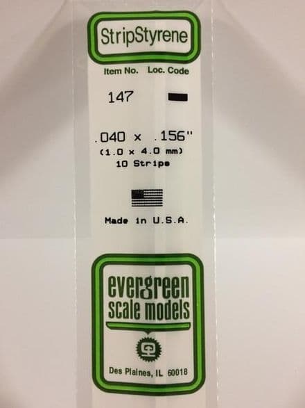 EG147 0.040 X 0.156 EVERGREEN (10)