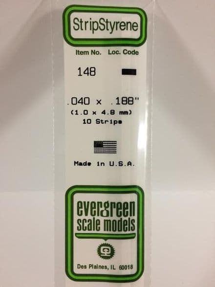 EG148 0.040 X 0.188 EVERGREEN (10)