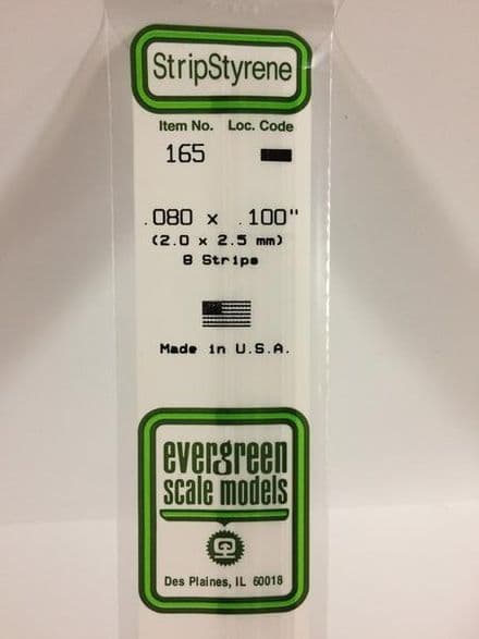 EG165 0.080 X 0.100 EVERGREEN (8)