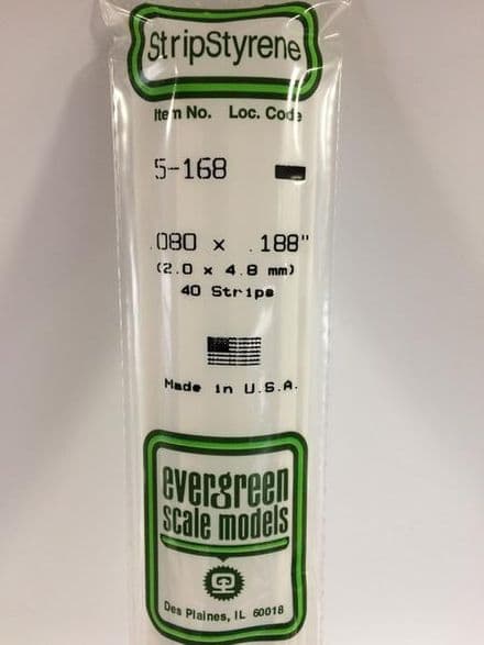 EG168 0.080 X 0.188 EVERGREEN (8)