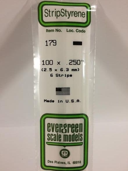 EG179 0.100 X 0.250 EVERGREEN (6)
