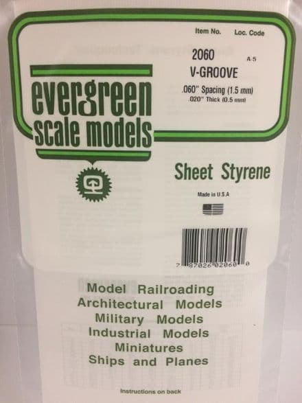 EG2060 V-GROOVE 0.06 SP EVERGREEN