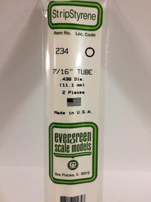 EG234   7/16TUBE EVERGREEN .438 (2)