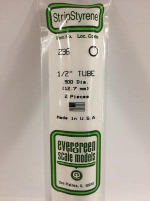 EG236 1/2 TUBE EVERGREEN .500 (2)