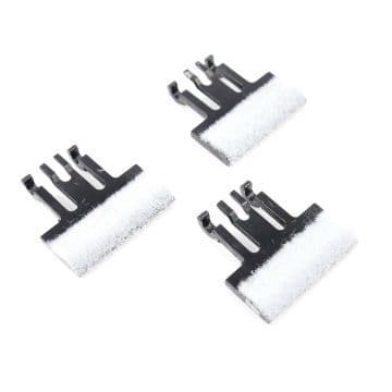 GM37 Track Cleaning Pads. Axle Hung Pack of 3