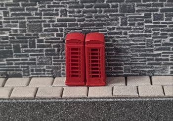 GMKD77 Telephone Boxes 2pcs