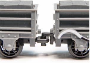 GR105 Close Couplers (Hook & Eye), OO-9, 12 sets