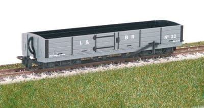 GR230 L&B 8 ton Bogie Open Wagon, L&B Grey, No. 22
