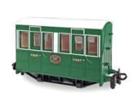 GR505 OO-9 Tallylyn Railway (GVT) 4-wheel First Class coach with buffers