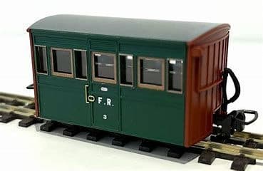 GR557A Bug Box Coach - Colonel Stephens Livery - No.3