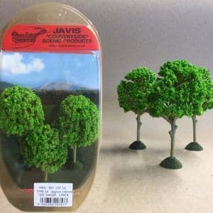 JVCST14  3X100MM trees OO